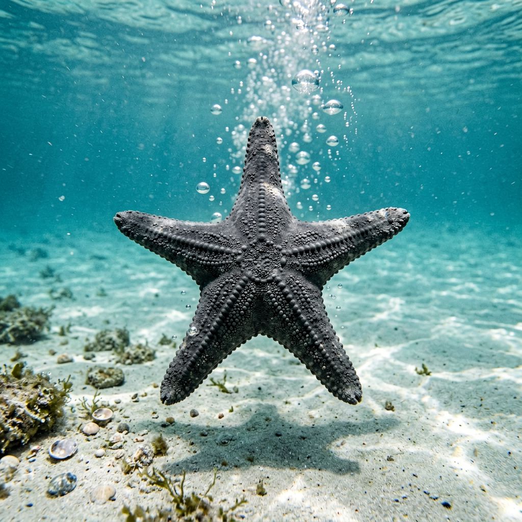 Seestern im flachen Wasser — Sommergruß der LARWO Group